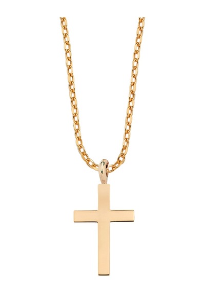 Rose Gümüş Sade Minik Haç Kolye G1613klr2 Altınsepeti Rose Gold