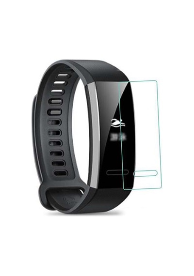 Huawei Band 2 Pro İle Uyumlu Ön Darbe Emici Ekran Koruyucu Nano Cam (4 Adet) Ekran Koruyucu