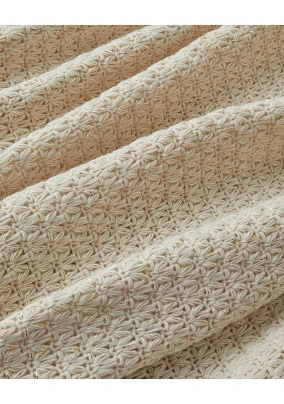 English Home Simple White Koltuk Şalı 130x170 Cm Ekru Ekru