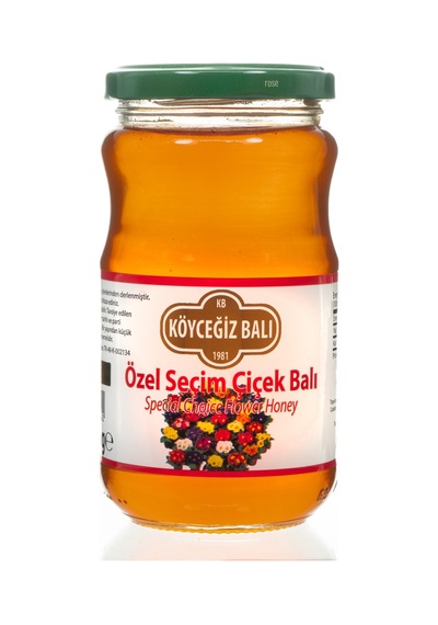 Köyceğiz Balı Özel Seçim Çiçek Balı Cam Kavanoz 450 G