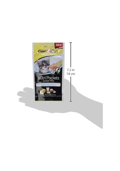 Nutripockets Kedi Ödülü Junior Mix Tablet, 60g