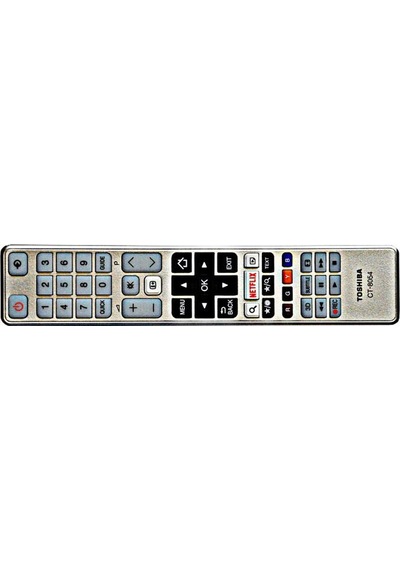 Toshiba Ct-8054 Netflix Tuşlu Lcd Tv Kumanda