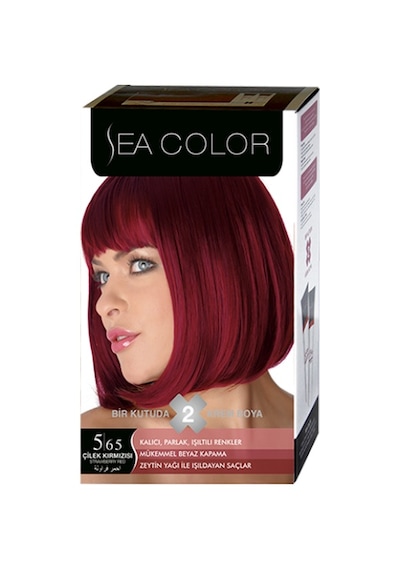 Sea Color Set Boya 5.65 Çilek Kırmızısı