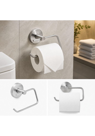 Gelincik Kağıtlık Parlak - Defne Banyo 650 30 Krom