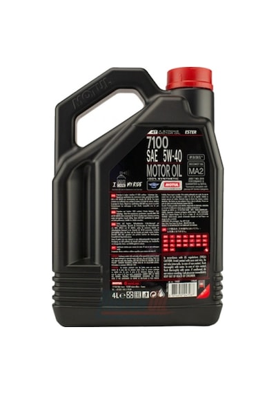 Motul 7100 5W-40 4T Tam Sentetik Motor Yağı 4 L