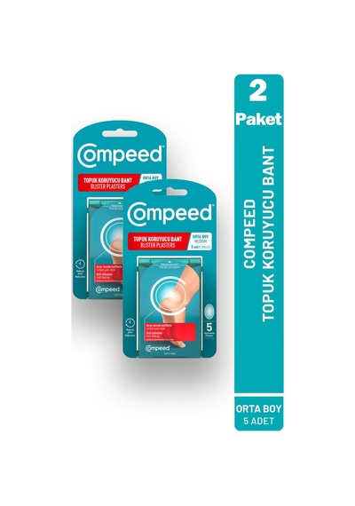 Compeed Topuk Koruyucu Bant Orta Boy 5'li 2 Paket