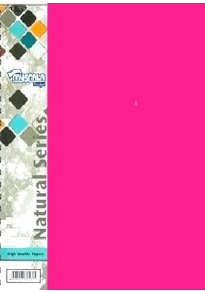 Özkan Defter A4 120 Yaprak Çizgili Tel Spiralli Sert  Kapak Koyu Pembe
