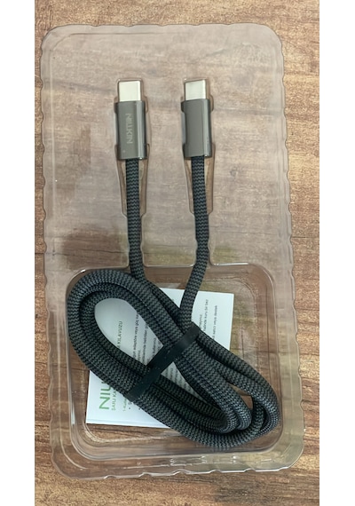 Cisteen Nillkin 240w Ultra Hızlı Type-c Örgü Şarj Kablosu Apple Samsung Realme Huawei Honor Uyumlu 1 Metre 240w Type-c Kablo
