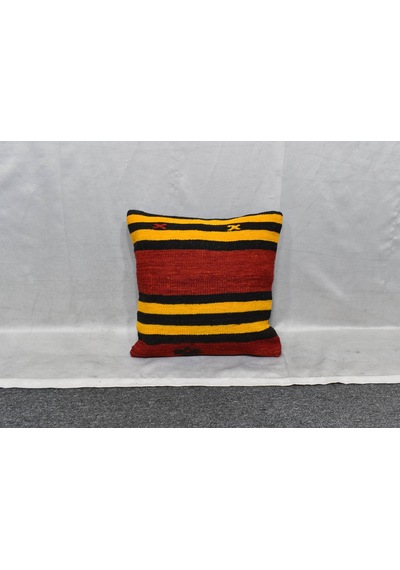 Zehra Abla Halı Yeni El Dokuma Dekoratif Kilim Kırlent Yastık Kılıfı 6049