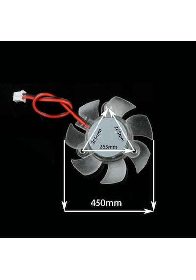 Orico Ekran Kartı Fanı Soğutucu Üzeri 4.5Cm 12V 0.10A Orico Ekran Kartı Fanı Soğutucu Üzeri 4.5Cm 12V 0.10A