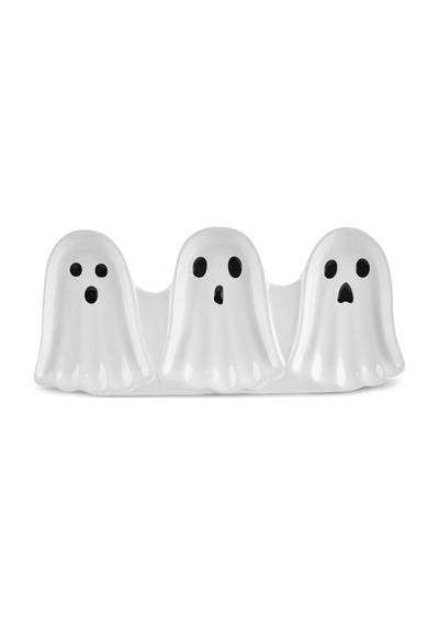 Karaca Halloween Ghost Bölmeli Sunum Tabağı 34 Cm Beyaz