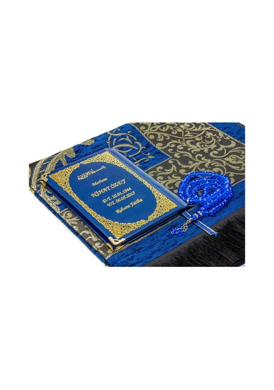 50 Adet - Isim Baskılı Ciltli Yasin Kitabı - Seccadeli - Tesbihli N11.1917