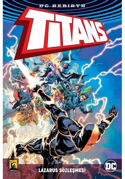 Titan Lazarus Sözleşmesi (Titan 2 ve Teen Titan 3 Devam Kitabı) - Christopher Priest - Arka Bahçe Yayıncılık