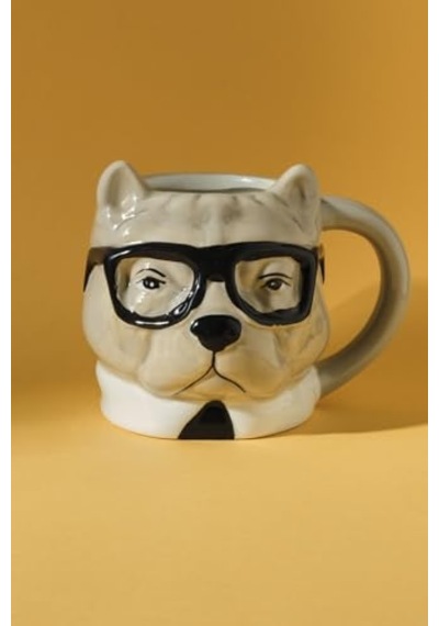 Buldog Mug Buldog Mug Çok Renkli