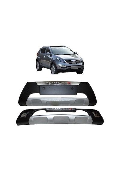 Kıa Sportage 2010 2014 Ön Arka Tampon Koruyucu Difüzör