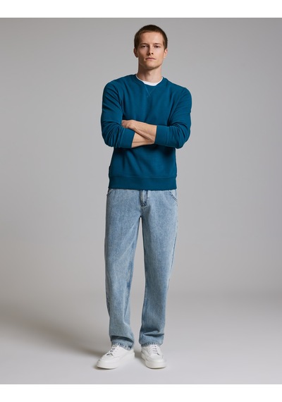 Pierre Cardin Petrol Regular Fit %100 Pamuk Bisiklet Yaka Sweatshirt 50331600-vr102 Petrol Mavi Pierre Cardin Petrol Regular Fit %100 Pamuk Bisiklet Yaka Sweatshirt 50331600-vr102 Petrol Mavi
