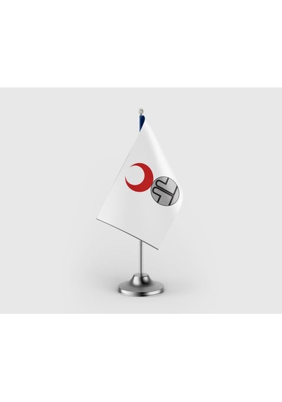 Altınordu Devleti Tekli Saten Masa Bayrağı Seti Diğer