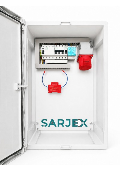 Şarjex Yangın Sönümlemeli 22kw Şarj İstasyonu Besleme Panosu 1