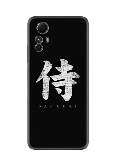 Xiaomi Redmi Note 12s Kılıf Resimli Desenli Baskılı Silikon Samurai 1340