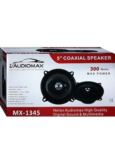 Audıomax Mx 1345 .13 Cm Oto Hoparlör N11.52