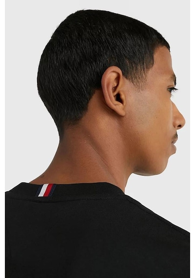 Tommy Hilfiger Erkek T-shirt Siyah