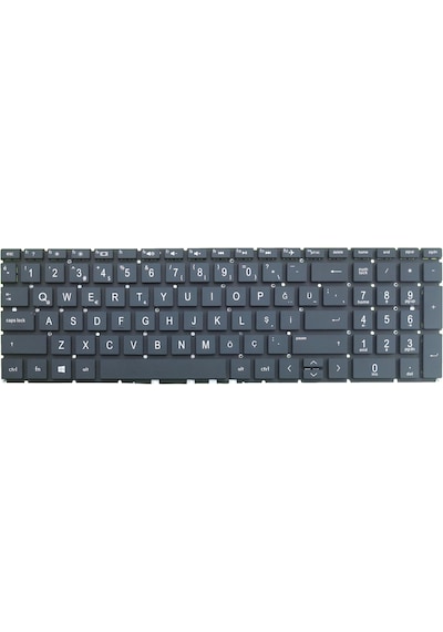 HP Uyumlu 15-da1021nt 5QS63EA, 15-da1044nt 6LF90EA Klavye (Siyah)