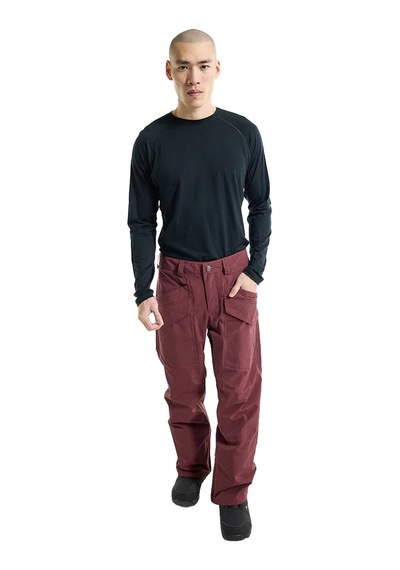 Burton Burton Covert 20 Erkek Kırmızı Snowboard Pantolonu Almn Bordo