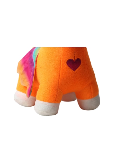 İthal Kumaş Gökkuşağı Kanatlı Unicorn Pegasus At Figür Peluş Oyuncak Uyku & Oyun Arkadaşı Büyük Boy 001