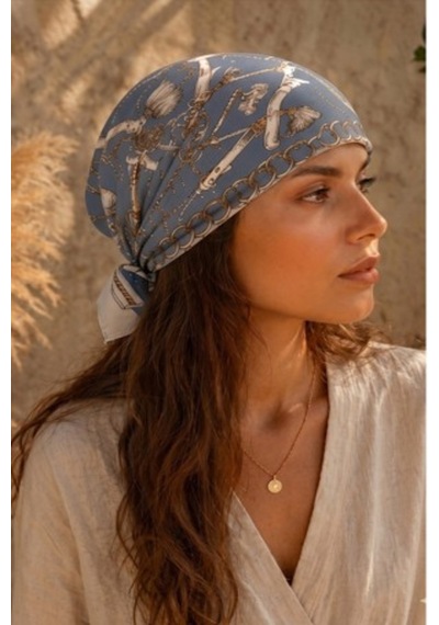 Sisley Flora Bandana/fular -2015-47 47 İndigo