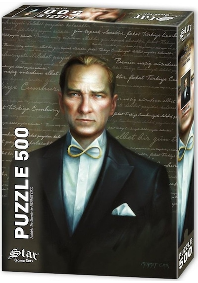 Star Puzzle 500 Parça Atatürk Sonsuzluk Puzzle