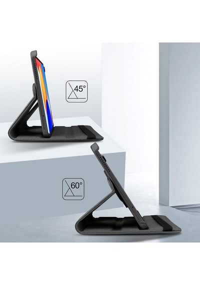 Xiaomi Redmi Pad Se 8.7 Inç İle Uyumlu 360 Dönebilen Standlı Tablet Kılıfı