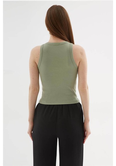 Halter Yaka Atlet Haki Çok Renkli