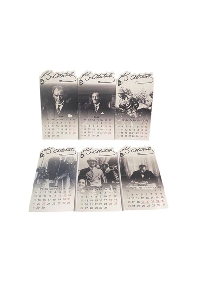 Cumhuriyet İn 101. Yılının İlk Takvimi 10 Lu Set