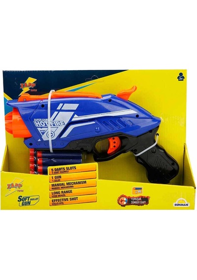 Zapp 10 Mermili Sünger Dart Atan Silah