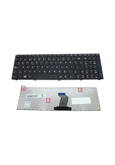 Lenovo B570, Z570, B590 Notebook Klavye Siyah Tr / Kl0606apt