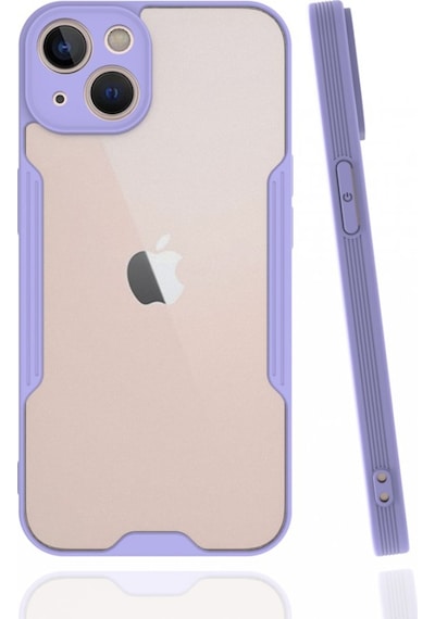 Apple Uyumlu iPhone 14 Kılıf Platin Matte Silikon Arka Kapak