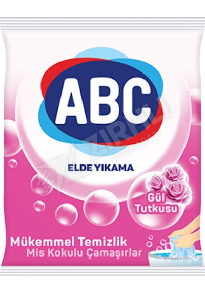 3 Adet Abc Elde Yıkama Gül Tutkusu Toz Deterjan 600 Gr