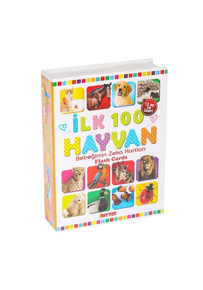 Flash Kart İlk 100 Hayvanlar