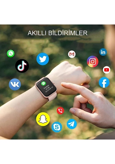 Tozo S2 Su Geçirmez Fitness Oksijen & Nabız Ölçebilen Akıllı Saat 44 Mm (İthalatçı Garantili)
