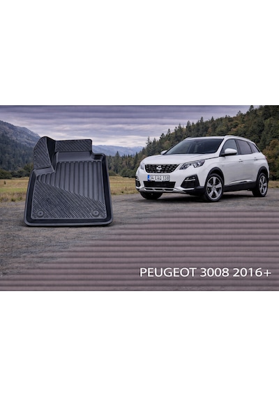 Peugeot 3008 2016 Gtline Uyumlu 3d Oto Paspas Premium