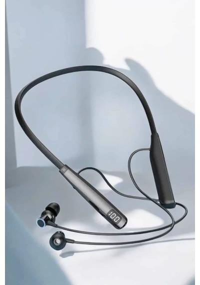 Dijital Batarya Göstergeli Bluetooth Özellikli Boyun Askılı Kulaklık Mh-hs2890-9477