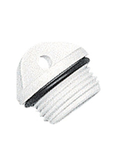 Plug For Drain Socket. White