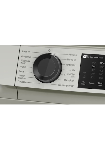 Bosch WGK242ZXTR 9 KG 1200 Devir Çamaşır Makinesi