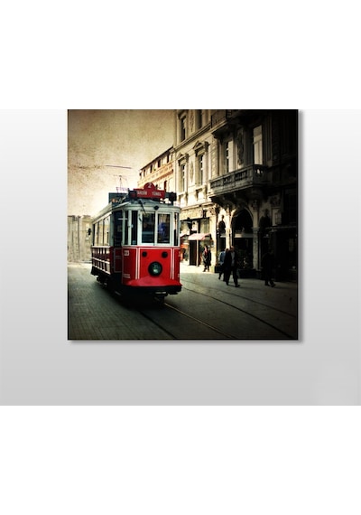 Tramvay İstanbul Kanvas Tablo 60x60cm