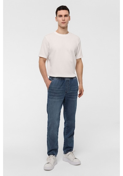 Backandbond Mavi Smart Fit Lastikli Denim Pantolon Çok Renkli