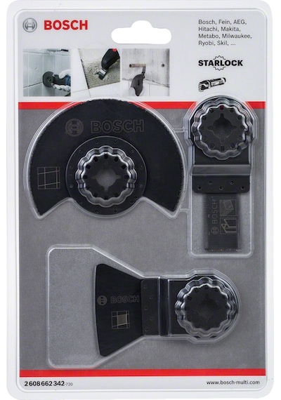 Bosch Expert Starlock Testere Seramik Seti 3'lü