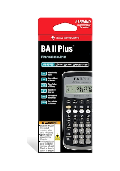 Texas Instruments Baiiplus Advance Fınancıal Cal Çok Renkli