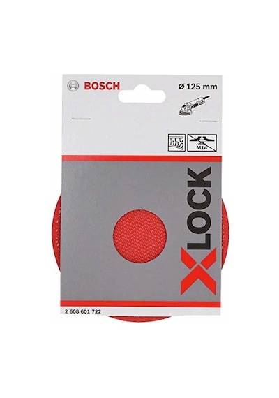 Bosch X-Lock 125 mm M14 Zımpara Tabanı -2608601722