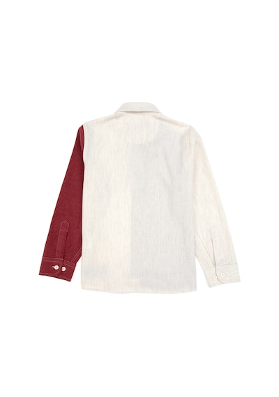 U.s. Polo Assn. Erkek Çocuk Plum Gömlek Desenli 50316683-vr177 New Plum