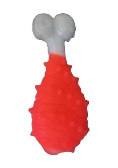 Dental Tavuk Budu Küçük Kemik 11 Cm Turuncu Turuncu